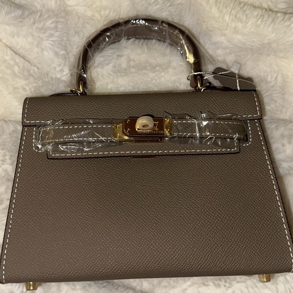 H Mini Kelly II Sellier 20 bag in Etoupe Epsom leather GHW